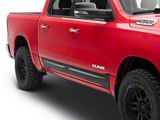 Air Design Door Rocker Panels; Satin Black (19-25 RAM 1500 Crew Cab)