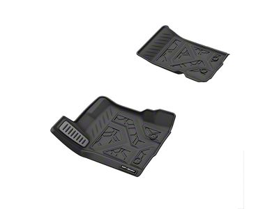 Air Design Soft Touch Front Floor Liners; Black (19-23 Ranger SuperCab)