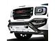 Air Design Front Bumper Guard with DRL; Satin Black (16-18 Sierra 1500)