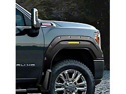 Air Design Super Bolt Fender Flares; Satin Black (20-25 Sierra 2500 HD)