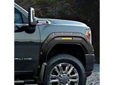 Air Design Super Bolt Fender Flares; Satin Black (20-25 Sierra 3500 HD)