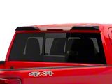 Air Design Cab Winglet; Satin Black (19-25 Silverado 1500)