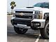 Air Design Front Bumper Guard with DRL; Satin Black (14-15 Silverado 1500)