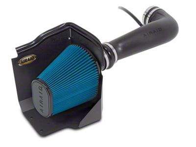 Airaid Cold Air Dam Intake with Blue SynthaMax Dry Filter (09-13 4.8L Silverado 1500 w/ Electric Cooling Fan)