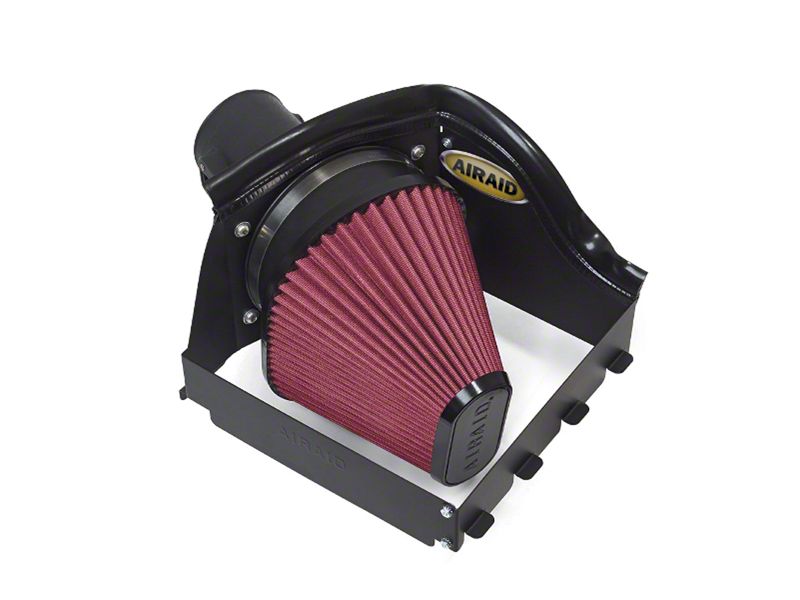 Airaid QuickFit Air Dam with Red SynthaFlow Oiled Filter (09-10 4.6L F-150)