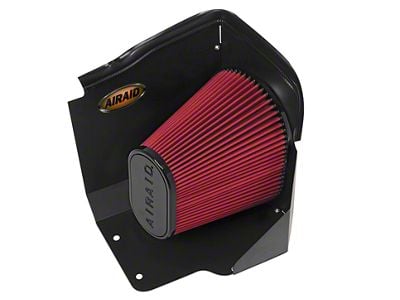 Airaid QuickFit Air Dam with Red SynthaFlow Oiled Filter (09-13 5.3L Sierra 1500)