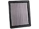 Airaid Direct Fit Replacement Air Filter; Red SynthaMax Dry Filter (07-19 6.0L Sierra 2500 HD)