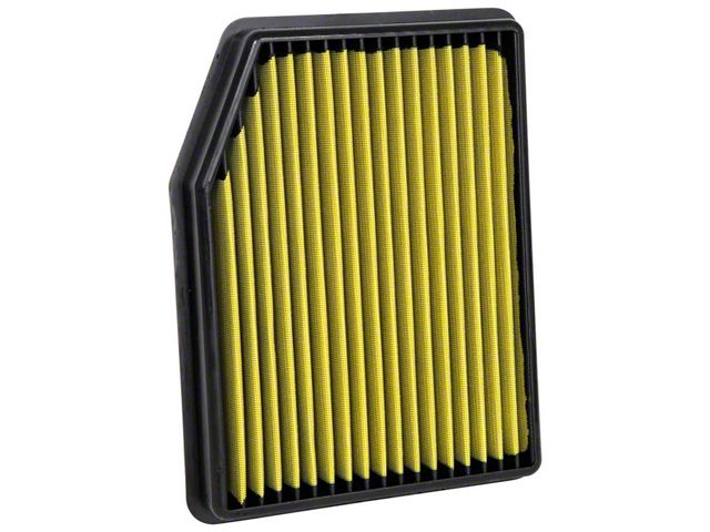 Airaid Direct Fit Replacement Air Filter; Yellow SynthaMax Dry Filter (20-24 6.6L Gas Silverado 3500 HD)