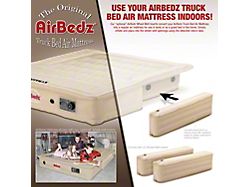 AirBedz Original Series Wheel Well Side Inserts; Tan (15-25 Canyon w/ 5-Foot Short Box)