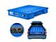 AirBedz Original Truck Bed Air Mattress with Built-in Rechargeable Battery Air Pump; Blue (15-22 Canyon w/ 6-Foot Long Box)