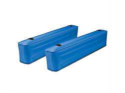 AirBedz Original Inflatable Wheel Well Side Inserts; Blue (Universal; Some Adaptation May Be Required)