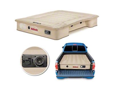 AirBedz Original Series Truck Bed Air Mattress with Pump; Tan (07-25 Sierra 3500 HD w/ 8-Foot Long Box)