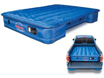 AirBedz Original Truck Bed Air Mattress with Built-in Rechargeable Battery Air Pump; Blue (07-24 Silverado 2500 HD w/ 8-Foot Long Box)