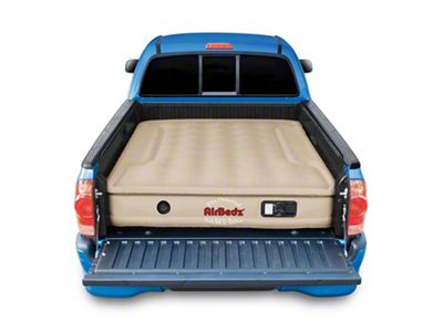 AirBedz Original Series Truck Bed Air Mattress with Pump; Tan (07-24 Silverado 3500 HD w/ 8-Foot Long Box)