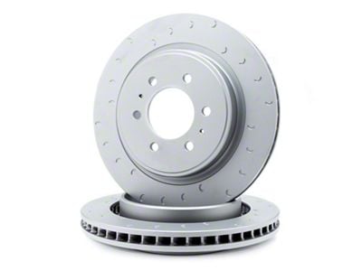 Alcon 360x32mm Slotted Rotor; Rear Passenger Side (10-17 F-150 w/ Manual Parking Brake; 10-18 F-150 Raptor)