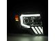 AlphaRex MK II LUXX-Series LED Projector Headlights; Chrome Housing; Clear Lens (09-14 F-150)