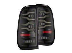 AlphaRex LUXX-Series LED Tail Lights; Alpha Black Housing; Clear Lens (11-16 F-250 Super Duty)