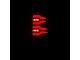 AlphaRex LUXX-Series LED Tail Lights; Black/Red Housing; Smoked Lens (11-16 F-350 Super Duty)