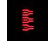 AlphaRex LUXX-Series LED Tail Lights; Black/Red Housing; Smoked Lens (02-06 RAM 1500)