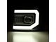 AlphaRex LUXX-Series LED Projector Headlights; Chrome Housing; Clear Lens (07-14 Sierra 3500 HD)