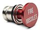 RedRock Fire Missile Lighter Plug; Red Anodized (09-14 F-150)