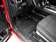 RedRock Molded Front and Rear Floor Liners; Black (15-24 F-150 SuperCrew)