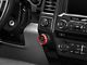 RedRock Trailer Button Knob Cover; Red (15-20 F-150)