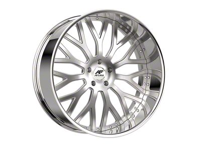 Amani Sorleno Brush Center with Chrome Lip 6-Lug Wheel; 28x9; 15mm Offset (23-25 Canyon)