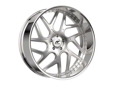 Amani Apollo-L Brush Center with Chrome Lip 6-Lug Wheel; 28x9; 15mm Offset (04-08 F-150)