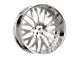 Amani Sorleno Brush Center with Chrome Lip 6-Lug Wheel; 28x9; 15mm Offset (19-25 RAM 1500)