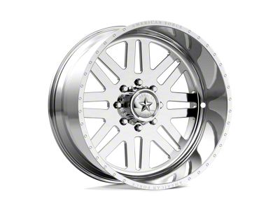 American Force 09 Liberty SS Polished 8-Lug Wheel; 22x11; 0mm Offset (01-06 Silverado 2500 HD)