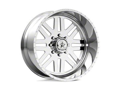 American Force 09 Liberty SS Polished 8-Lug Wheel; 24x12; -40mm Offset (01-06 Silverado 2500 HD)