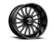 American Force 74 Octane SS Gloss Black Machined 8-Lug Wheel; 22x14; -73mm Offset (03-09 RAM 2500)