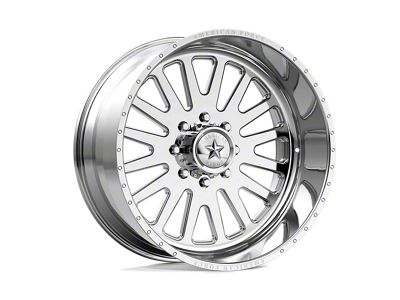 American Force F20 Atom SS Polished 8-Lug Wheel; 26x14; -73mm Offset (03-09 RAM 2500)