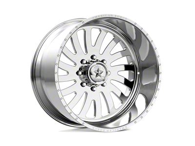 American Force 74 Octane SS Polished 8-Lug Wheel; 24x14; -73mm Offset (03-09 RAM 3500 SRW)