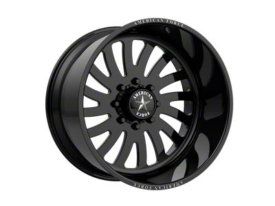 American Force 74 Octane SS Gloss Black Machined 6-Lug Wheel; 26x12; -40mm Offset (04-08 F-150)