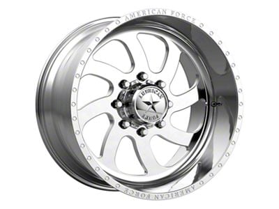 American Force 76 Blade SS Polished 6-Lug Wheel; 22x10; -25mm Offset (04-08 F-150)