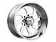 American Force 76 Blade SS Polished 6-Lug Wheel; 22x10; -25mm Offset (04-08 F-150)