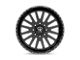 American Force F20 Atom SS Gloss Black Machined 6-Lug Wheel; 22x14; -73mm Offset (04-08 F-150)