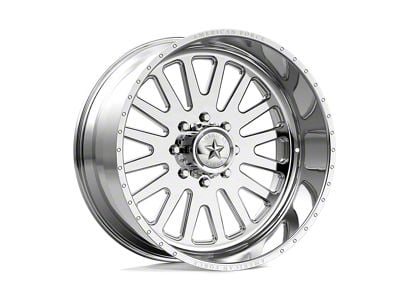 American Force F20 Atom SS Polished 6-Lug Wheel; 22x12; -40mm Offset (04-08 F-150)