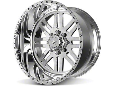 American Force 09 Liberty SS Polished 6-Lug Wheel; 22x10; -25mm Offset (07-13 Sierra 1500)