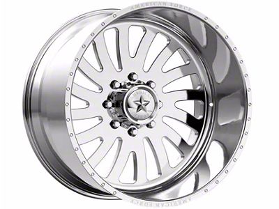 American Force 74 Octane SS Polished 6-Lug Wheel; 20x12; -40mm Offset (07-13 Sierra 1500)