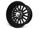 American Force F20 Atom SS Gloss Black Machined 6-Lug Wheel; 20x12; -40mm Offset (07-13 Sierra 1500)