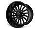 American Force 74 Octane SS Gloss Black Machined 6-Lug Wheel; 20x9; 0mm Offset (07-13 Silverado 1500)