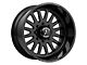 American Force F20 Atom SS Gloss Black Machined 6-Lug Wheel; 20x9; 0mm Offset (07-13 Silverado 1500)