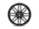 American Force Weapon Gloss Black Milled 6-Lug Wheel; 22x10; -18mm Offset (07-13 Silverado 1500)