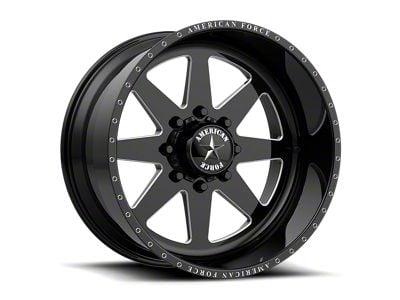 American Force 11 Independence SS Gloss Black Machined 8-Lug Wheel; 20x14; -73mm Offset (11-14 Silverado 2500 HD)