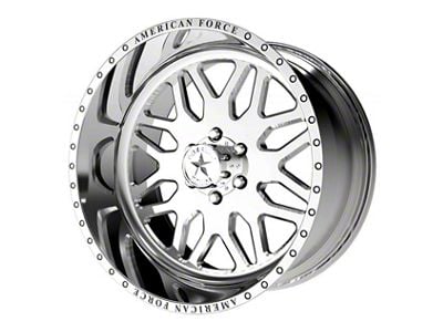 American Force B02 Trax SS Polished 6-Lug Wheel; 20x14; -73mm Offset (07-14 Tahoe)