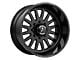 American Force F20 Atom SS Gloss Black Machined 6-Lug Wheel; 20x14; -73mm Offset (07-14 Tahoe)