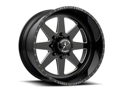 American Force 11 Independence SS Gloss Black Machined 6-Lug Wheel; 20x14; -73mm Offset (09-14 F-150)